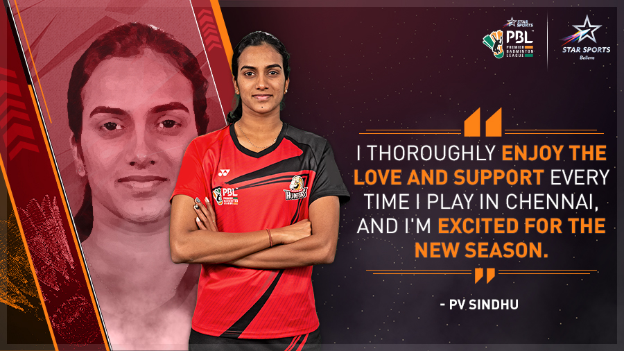 The #RiseOfTheRacquet is upon us, and @Pvsindhu1 can't wait to get started!

Find out if she can make a winning start to #PBLSeason5:
🏸: #CSvHH
⏳: NOW
📺: Star Sports 1/1HD & Hotstar