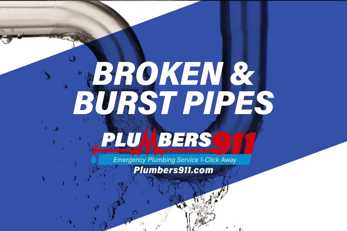 Plumbers 911 can help with broken or burst pipes. Call Plumbers 911 for preventative care of your pipes. If they break, enlist Plumbers 911 to find a premier contractor in your area that can fix your problem. Learn more about the referral service at www.plumbers911 .com