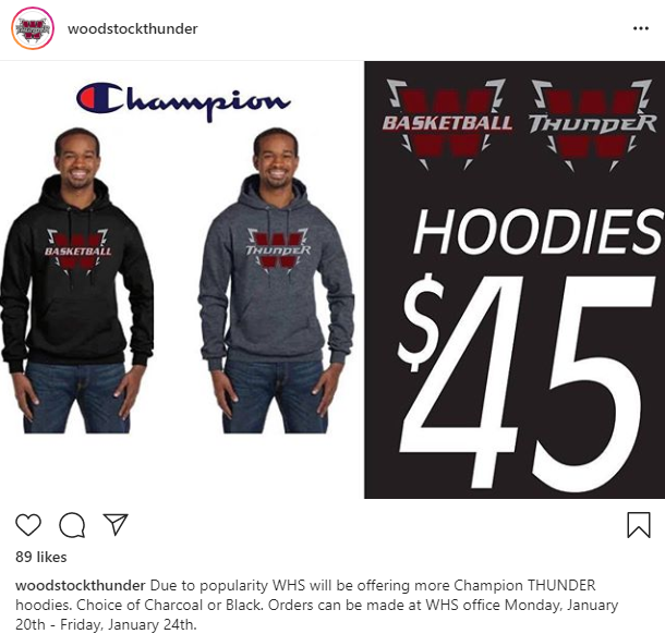 Hoodies are available again!