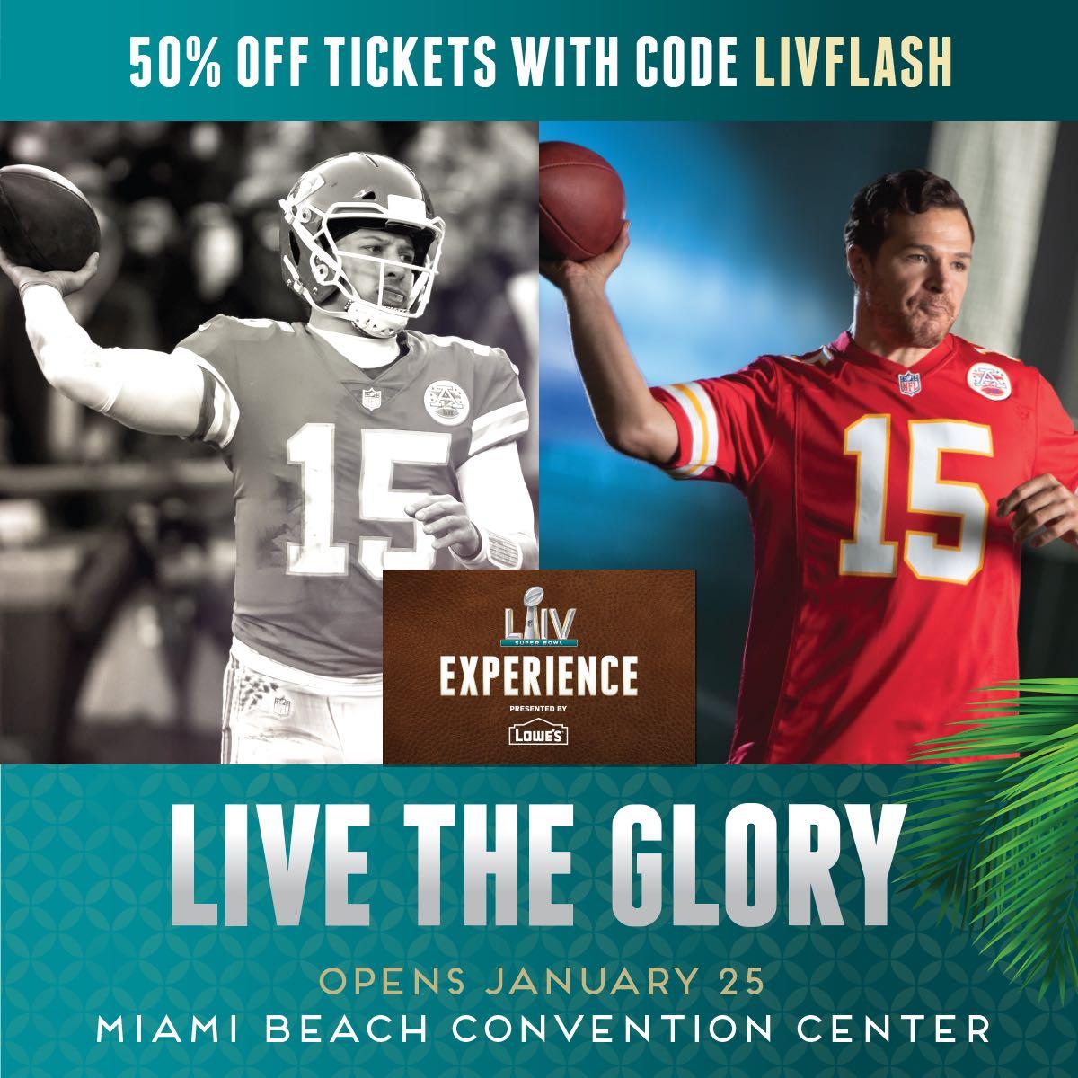 NFL on X: 'FLASH SALE! Get 50% off tickets with code LIVFLASH to