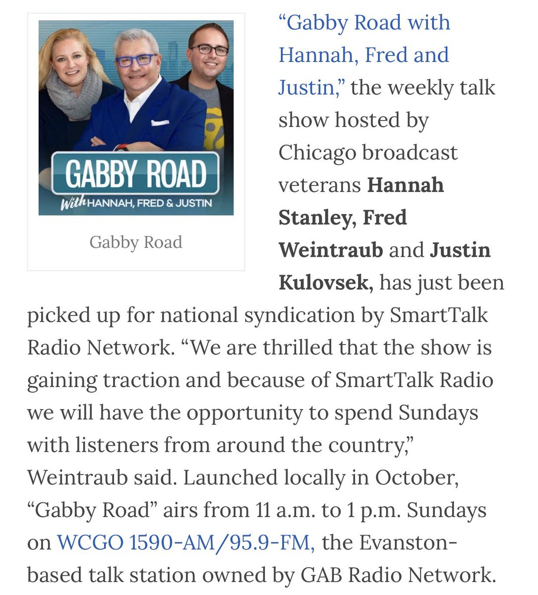 The Hannah and Fred Show tweet media