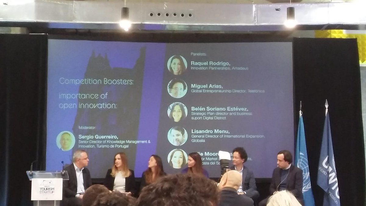 NECSTouR's tweet photo. Following "Competition Boosters: the importance of open innovation" Session 🗣️💡 @fitur_madrid

@UNWTO #Tourism #StartUp #Competition https://t.co/R0QbhzSXhc