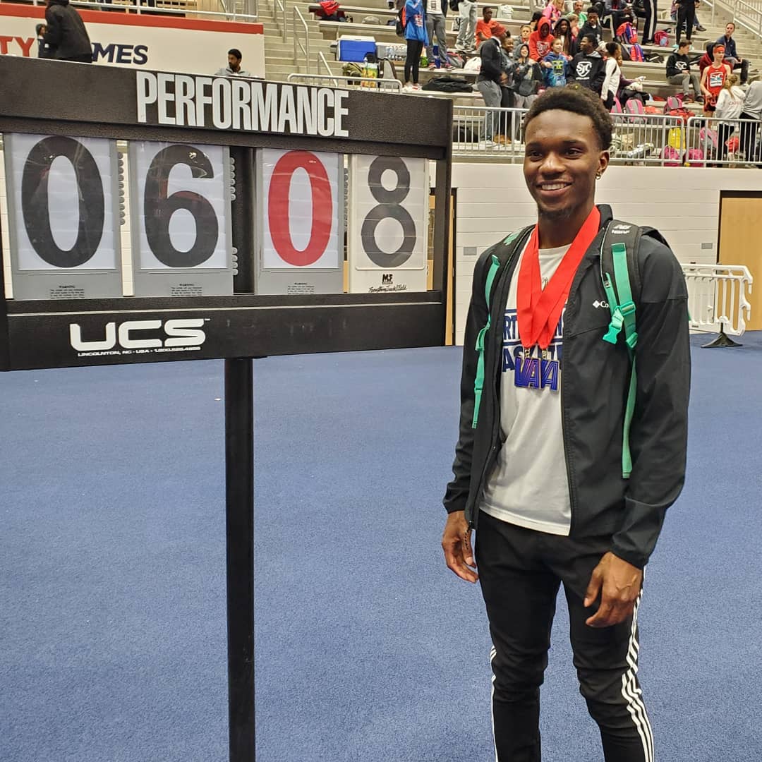 brunswick_xc's tweet photo. Congratulations @BullockJieem! He took 1st Place in the boys High Jump and Long Jump at the @VAShowcase this weekend. #LetsGoScorps @ScorpTown @NbhsScorpions @NBHS_boosters @brunscoschools @CoastalPreps @StarNewsVarsity @wectsports @WWAYSports https://t.co/yAZkHOmkrk