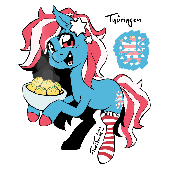 TariToons's tweet photo. Final batch of my #BundeslandPonies! Introducing #Sachsen, #SachsenAnhalt, #SchleswigHolstein and #Thüringen!
#NationPonies #Germany #Deutschland #art #fanart #digitalart https://t.co/Gquy4VEFkp