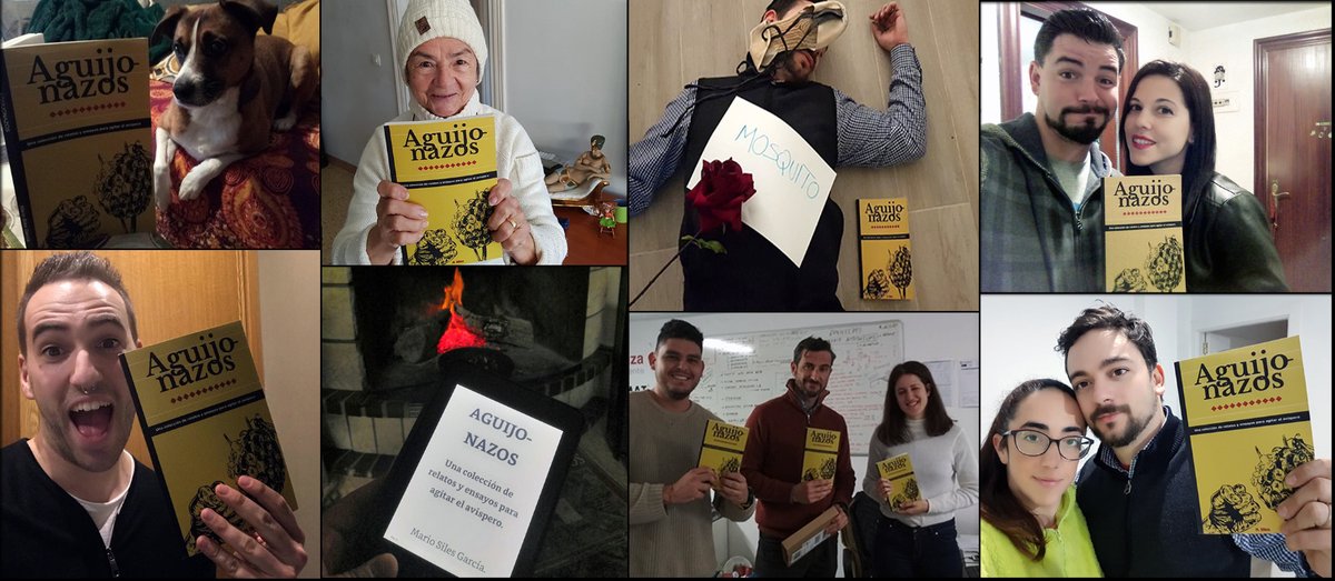 Aguijonazos sigue llegando a nuevos hogares en distintos formatos. Topándose con lectores muy diversos, provocando todo tipo de reacciones...

amazon.es//dp/171323047X/

¡Recordad, quienes ya lo tengáis en vuestro poder, puntuarlo y opinar!

PD: La foto contiene spoiler.