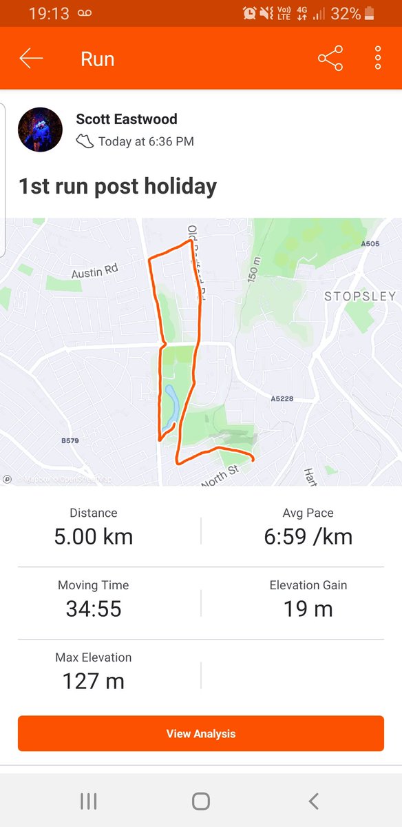 S_eastwood's tweet photo. God that one was hard. A lot slower than normal, i think that is probably the cold and pollution and getting back used to it. But better than sitting on the sofa. #runningcommentry #running https://t.co/YwrgTm3QlD