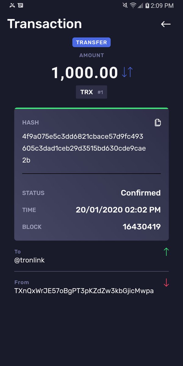 SaraJoyJoy84's tweet photo. 💯💯💯💯💯💯💯💯💯💯💯💯💯
 #Recived 1000TRX prize from 

🌸@IrishGirlCrypt1 🌸

Thankyou and @MustacheTommy  what y'all do!!
#❤❤❤ https://t.co/8uQO2cadfd