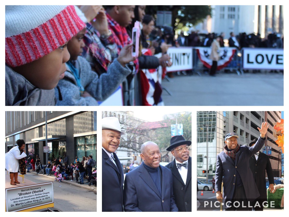 HoustonTX's tweet image. Here are a few snapshots from this morning's #MLKDay Parade. Thank you to our Grand Marshal George Foreman and all of the sponsors &amp;amp; participants for making this year so special! @MLKDayParade @BlackHeritageSo @MayorsEvents