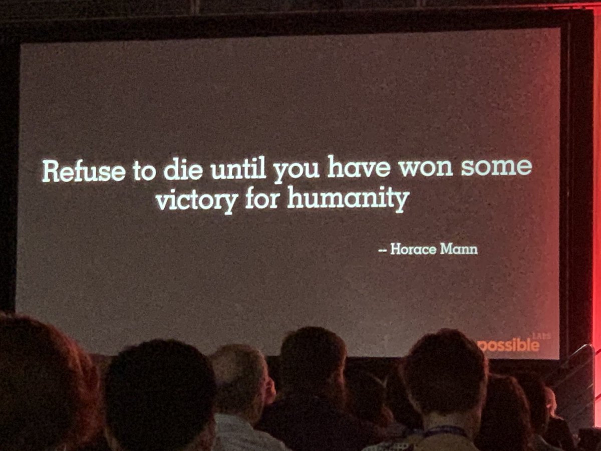 BetsyHuntMD's tweet image. SUPER inspiring #IMSH2020 plenary by ⁦@MickEbeling⁩ who shifted career from Technology for the sake of entertainment, design or character to “Technology for the sake of humanity”. He convincingly asked us to consider who is the One we will reach to help?? #HelpOneHelpMany
