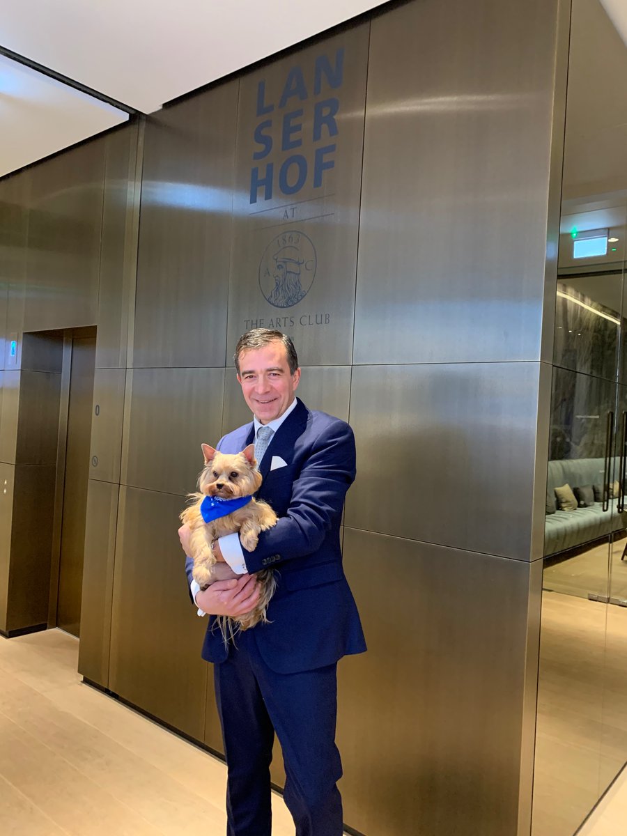 Today I went to the “Fabulous“ @LANSERHOF at the Arts Club in Mayfair. Thanks to Remy Lyse (C.O.O) for my tour. Wow! What a top of the line gym &amp; spa! I am inspired to lose that holiday weight!