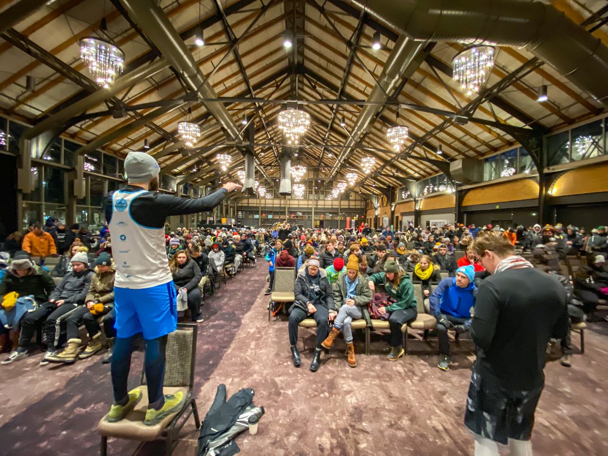BrentSilkey's tweet photo. Yesterday, I had the opportunity to run with 414 college students — in frigid temps — to provide 4,140 meals to refugee children in South East Asia via @Venture.

So proud of our Chi Alpha students for changing the world one meal and one mile at a time.
#gpsalt20 #venture #runMN https://t.co/nItpnLCzB2