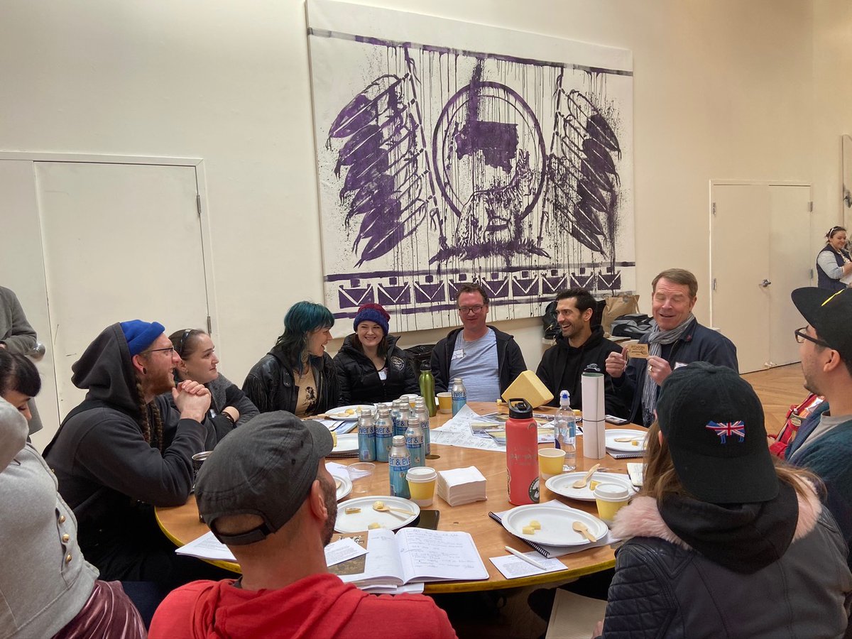trethowanbros's tweet photo. Dairy Manager Ben enjoying the round table at yesterday’s Cheesemonger Invitational, San Francisco. A great way to lead into #nationalcheeseloversday #cmisf #cheesemongers https://t.co/PKmzGsRjI1