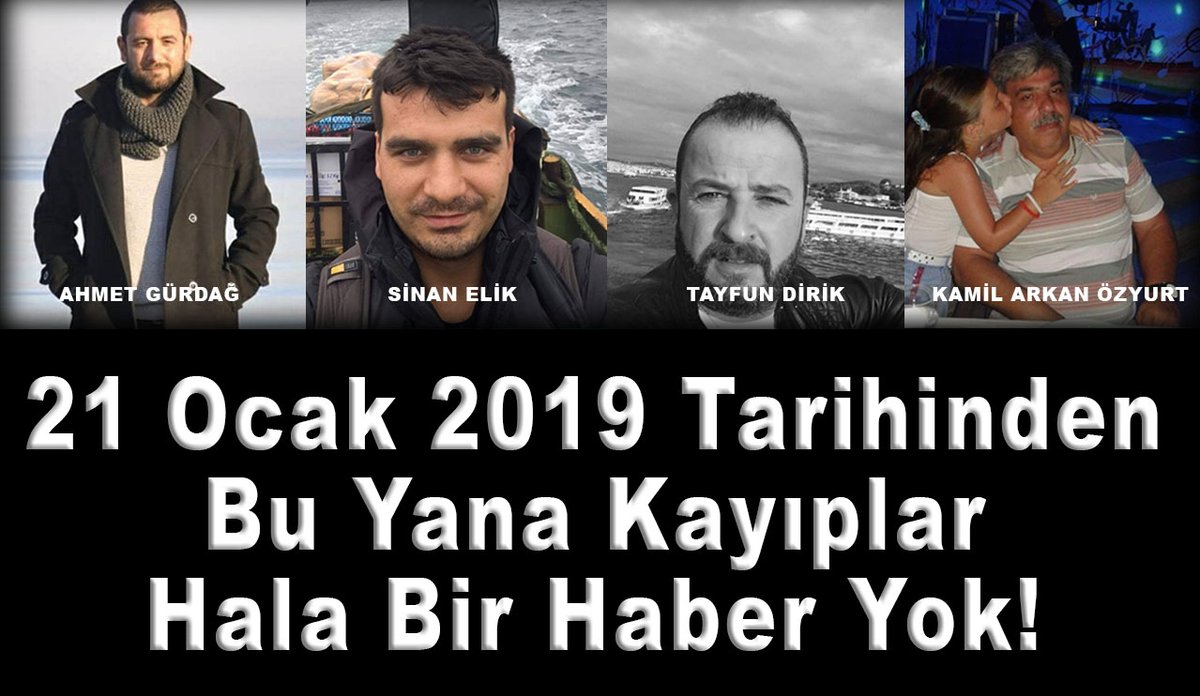kercte_cinayet's tweet photo. Olayın üzerinden tam 365 gün geçti kayıplardan hala haber yok!!
#kerctecinayet
@kilicdarogluk @MTanal @ozgurceylanchp  @faikoztrak @eczozgurozel @barisyarkadas @aykuterdogdu @meral_aksener @korayaydintr @RTErdogan @abdulhamitgul @MevlutCavusoglu @omerrcelik @ikalin1 @Mcahidturhan https://t.co/In1xtpVail