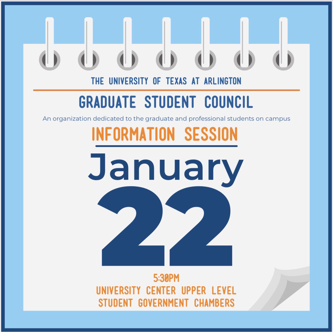 Don’t forget to check out the GSC info session this Wednesday!