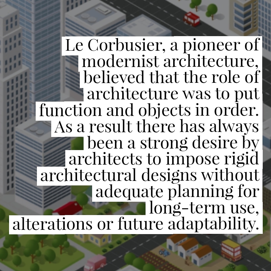 snag_plus's tweet photo. We must set aside architecural desire to put functions and objects in order to help create a sustainable built environment.
#circulareconomy #builtenvironment #construction #architecture #reversibledesign #design #materialpassport #cradletocradle #closingtheloop #sustainability https://t.co/t3x33W8EeI