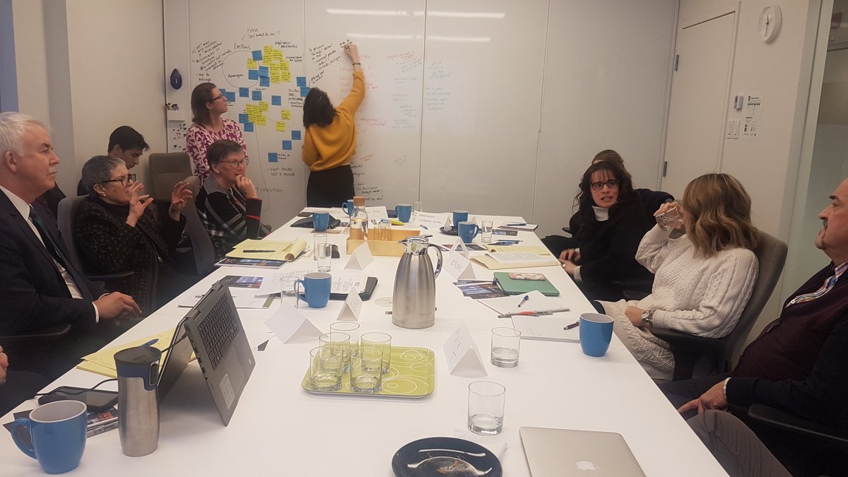 fondation_bqc's tweet photo. Ce matin, notre comité se réunissait pour apporter leur vision, aux côtés de @Educaloi, pour la réalisation d'un nouveau guide, destiné à faire connaitre les solutions pour résoudre un conflit sans forcément avoir recours à un procès. Une session de travail prometteuse ! https://t.co/Box0njjtOL