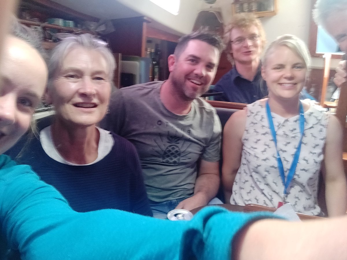 Thanks Beth and Rob for hosting a wonderful dinner!⛵😀🍜 Great talking serradella here in Hobart for UTAS-CSIRO PhD start 🌿🌄❄️