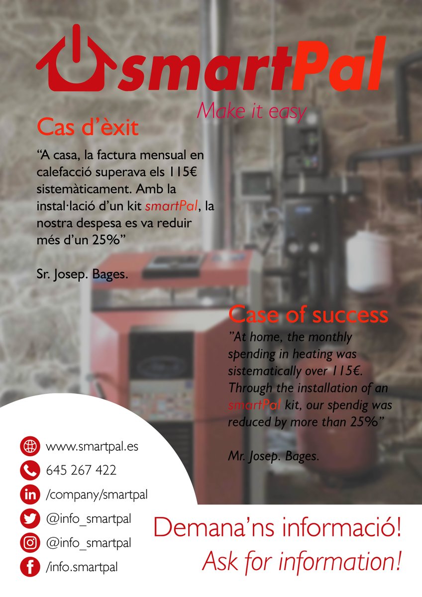 info_smartpal's tweet photo. Un cas d'èxit utilitzant #smartpal 🏠

A case of success using #smartpal 🏠 https://t.co/PM6h8cZTRa