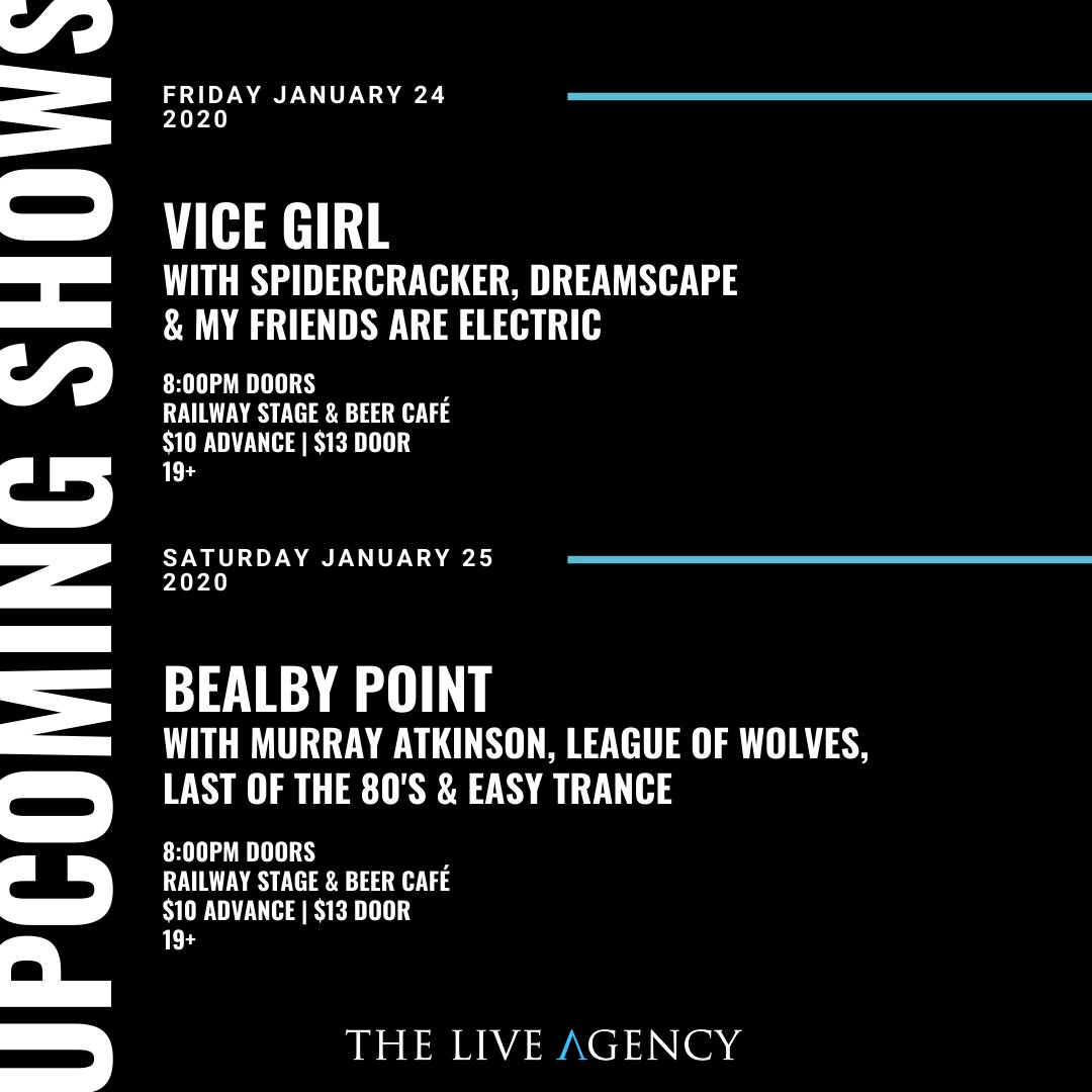The Live Agency tweet media