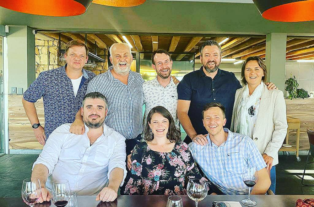 ElsenburgWine's tweet photo. A Monday with the brilliant @BassonBertus and great UK chefs @cornishkitchen #MickSmith - feeling inspired about the conversations as fabulous food was paired with great wines @IanNaude. It remains a remarkable privilege to introduce our young generation to these A-game players! https://t.co/autksYFxK2