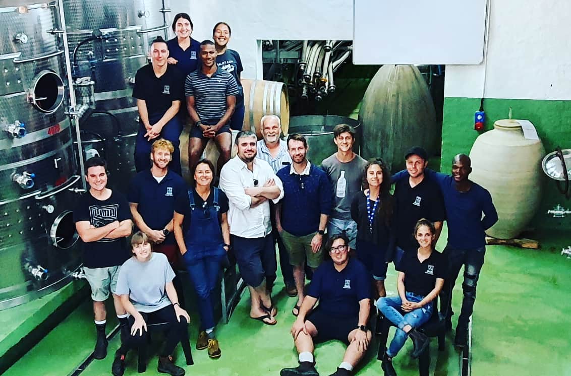 ElsenburgWine's tweet photo. A Monday with the brilliant @BassonBertus and great UK chefs @cornishkitchen #MickSmith - feeling inspired about the conversations as fabulous food was paired with great wines @IanNaude. It remains a remarkable privilege to introduce our young generation to these A-game players! https://t.co/autksYFxK2