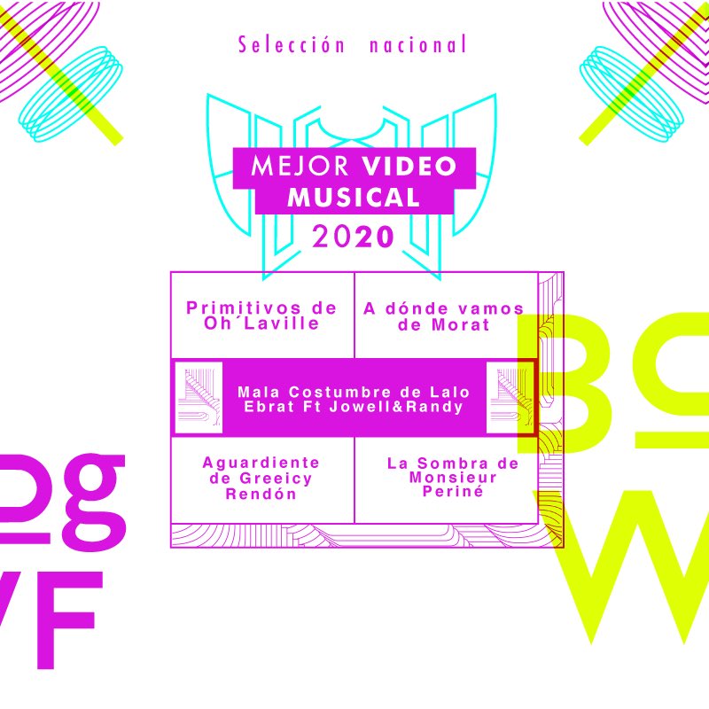 BogWebFest's tweet photo. Millones de reproducciones para escuchar o ver una historia. La música, la letra y la imagen a la orden del día en esta categoría de Mejor Video Musical. #BUGAWARDS #ExploraTuLadoDigital👾
Para conocer todos los seleccionados ingresen ya mismo a https://t.co/C8PGwSTWxR 👈🏻 https://t.co/WcgIleQlic