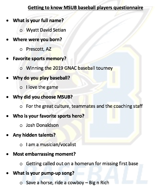 MSUBBaseball's tweet photo. First up - #1 a junior short-shop, from Post Falls HS in Idaho - Wyatt Setian @WSetian11 https://t.co/HhPoLOVX7H