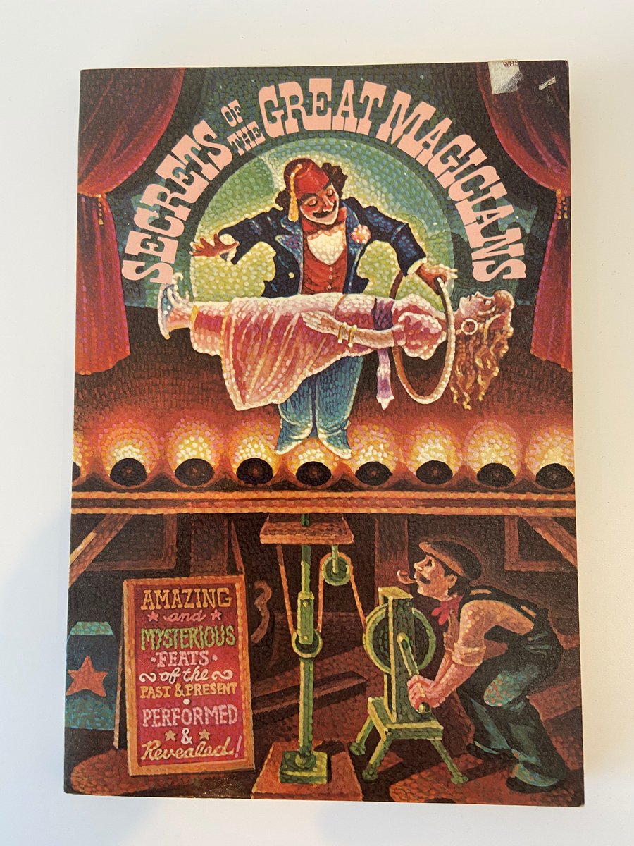 JBdoesmagic's tweet photo. Amazing! Popped into @The_PBS after seeing them on the news/twitter and found this in the selection of just 3 magic books that they had. I had a copy years ago which I got rid of &amp; couldn’t remember what it was called in order to find it again. #Petersfieldbookshop #books #magic https://t.co/2JPxOzumw9