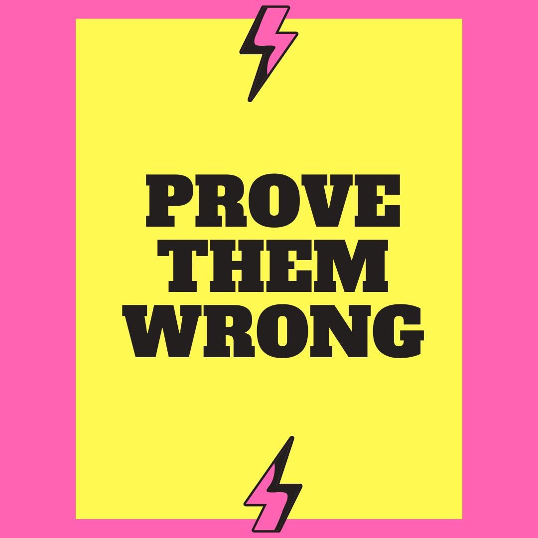 FStrainingacad1's tweet photo. #MondayMotivation
Prove. Them. Wrong.
What do you need to do to prove THEM wrong?
(THEM: anyone who doubts you, tells you you're not good enough, laughs at the dream.)
YOU KEEP WORKING!
You continue to work on your craft.
You are driven by your goals and dreams.
#FSstrong https://t.co/vbToLPQVcs