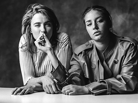 KinoVinoandMore's tweet photo. Adèle Haenel and Adèle Exarchopoulos photographed by Virginie Khateeb https://t.co/MyhFws0JB1