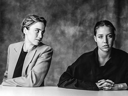 KinoVinoandMore's tweet photo. Adèle Haenel and Adèle Exarchopoulos photographed by Virginie Khateeb https://t.co/MyhFws0JB1