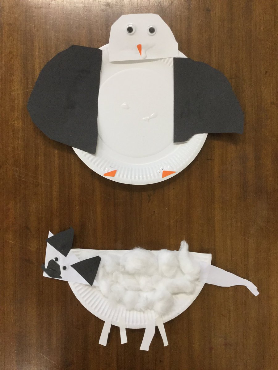 LittlemeadEYFS's tweet photo. Reception have been been busy creating collage arctic animals today. #eyfs #arctic https://t.co/3eq0kGou0f