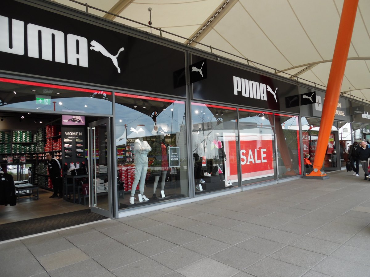 Photos of one of the new shoe shops Units 93-94 Puma eu.puma.com <a href="/PUMA/">PUMA</a> <a href="/McArthurGlenUK/">McArthurGlen UK</a>