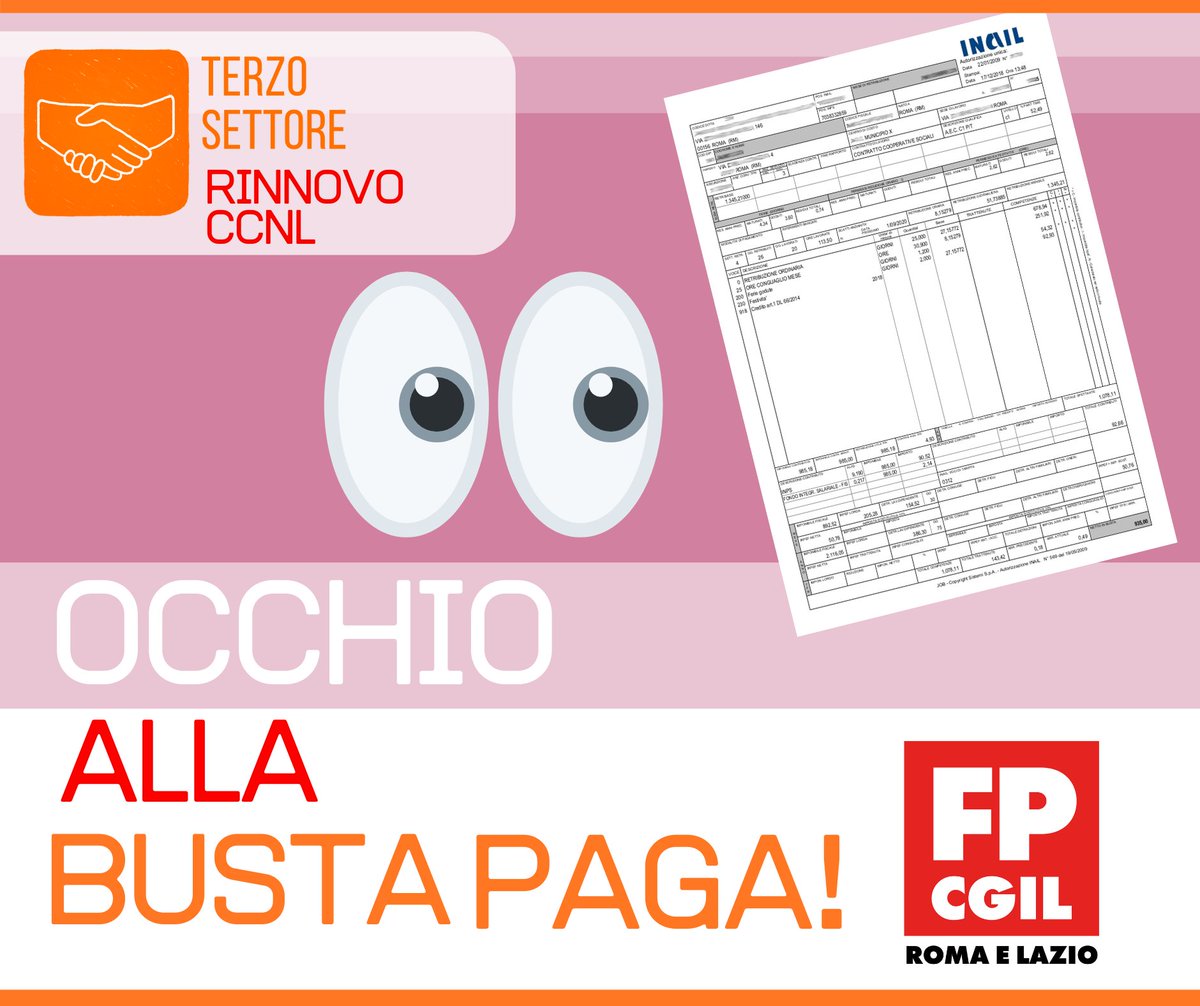 Coop Sociali: nella busta paga di Novembre troverai il primo aumento sulla tariffa oraria previsto dal rinnovo del Ccnl.
Non la trovi? La paga base è la stessa di ottobre? Contattaci!

Leggi qui: tinyurl.com/tsmuy8o

#SosCoop