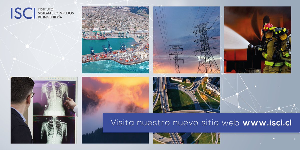 centroISCI's tweet photo. ¡Te invitamos a conocer nuestro nuevo sitio web https://t.co/zrlGPdhtKZ!
Podrás conocer nuestras soluciones interdisciplinarias en
#ISCIenCiudad #ISCIenEnergía #ISCIenTransporte #ISCIenRecursosNaturales #ISCIenMercados #ISCIenDataScience #ISCIenPolíticaPública #ISCIenSalud https://t.co/mkv7htqKvl