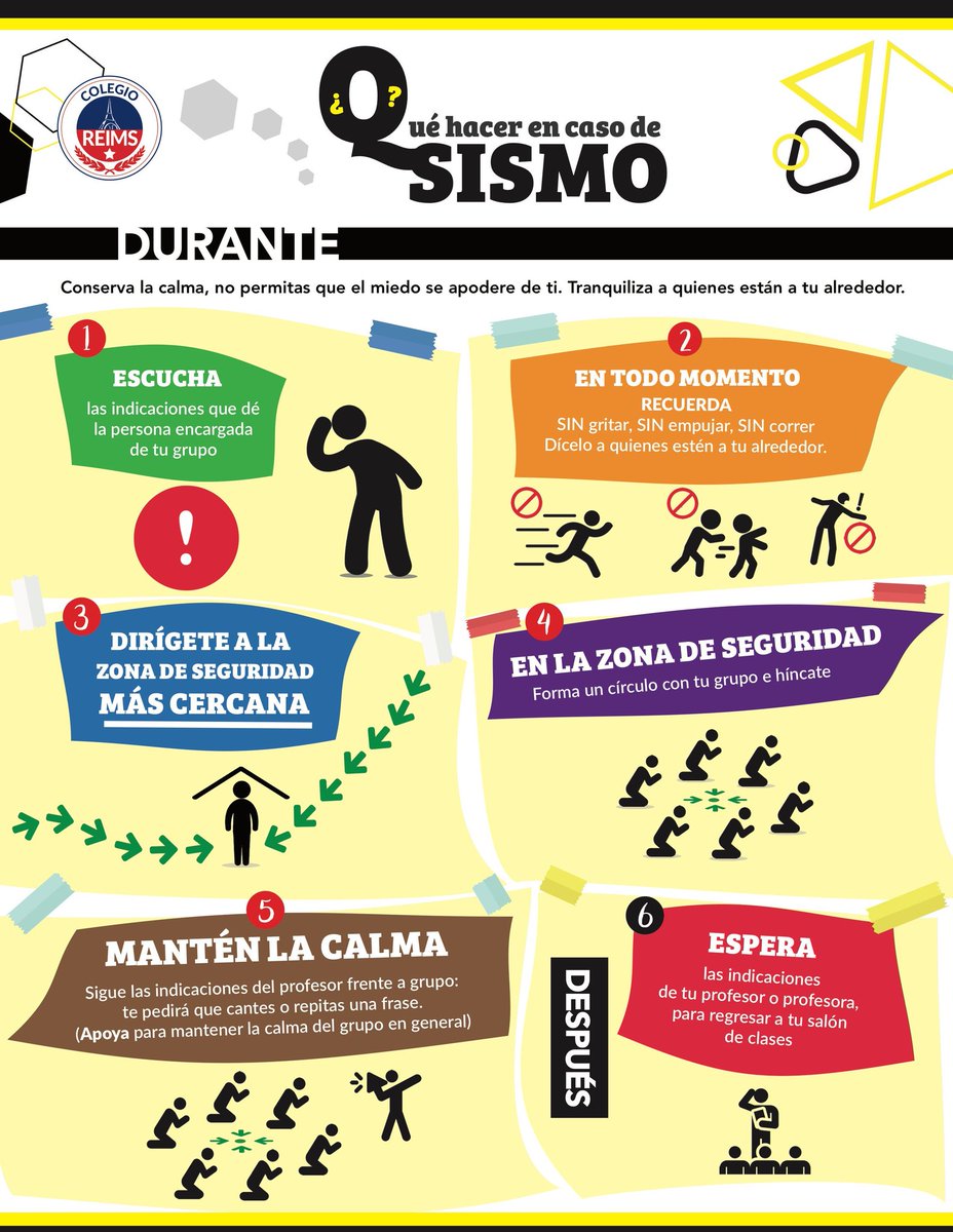 ReimsOficial's tweet photo. #Macrosimulacro
HOY a las 11 a.m. sonará la alerta sísmica.
AYÚDANOS siguiendo las indicaciones de tu #ProfeReims y los protocolos ante un sismo 👉🏻 https://t.co/oatp6Oc8oM https://t.co/xpTVxMLA9b