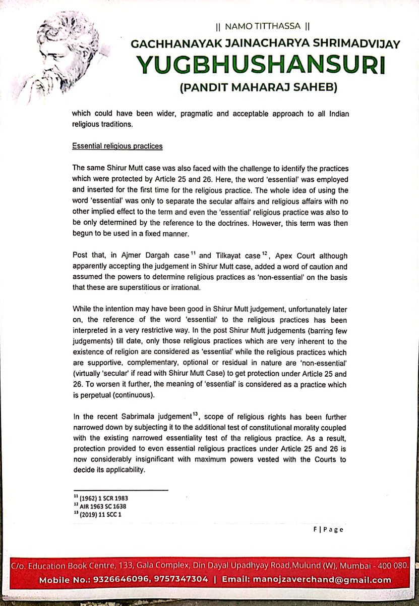 SaveShikharji's tweet photo. An #openlettertocji by Jainacharya Yugbhushansuri for pride of religion #savereligion #savedharm https://t.co/6stskipOAe https://t.co/zffyP72yRN