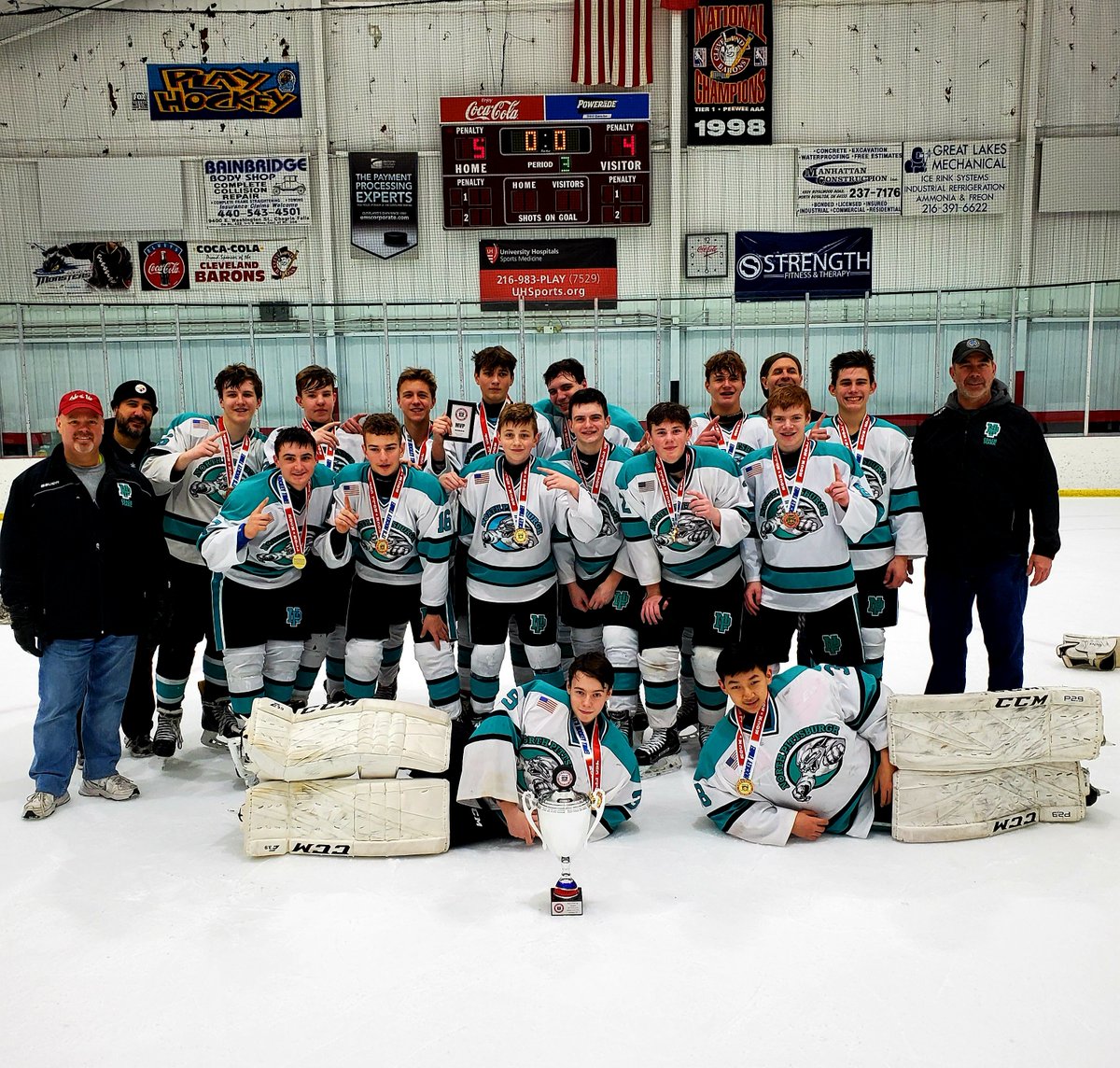 NorthWildcats's tweet photo. Congratulations to NPGH 14U - 1 for winning the Rock N Roll Cup (14U AA division).  

They faced the Columbus Capitals in the Championship game and won 5-4.  

Also, congratulations to Richie Lusk for winning the tournament MVP!!!  👏👏👏👏👏👏👏 https://t.co/7OxAshcx0b
