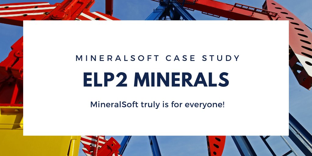 mineralsoft's tweet photo. Discover how ELP2 Minerals uses MineralSoft to manage their #EagleFord mineral holdings in this customer case study: https://t.co/R6ju83c03x https://t.co/npnB9TfS0D