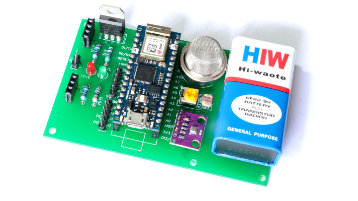 Monitor your home with this Nano 33 IoT-based system: bit.ly/2Gbs7rm