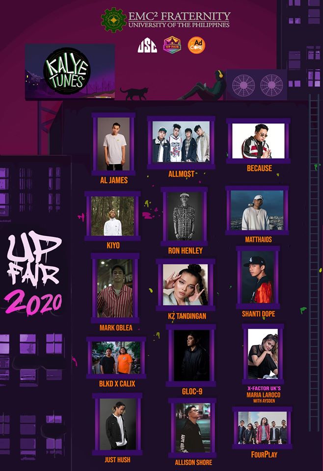 Atik-atik sa UP Fair! #KalyeTunes #Gloc9