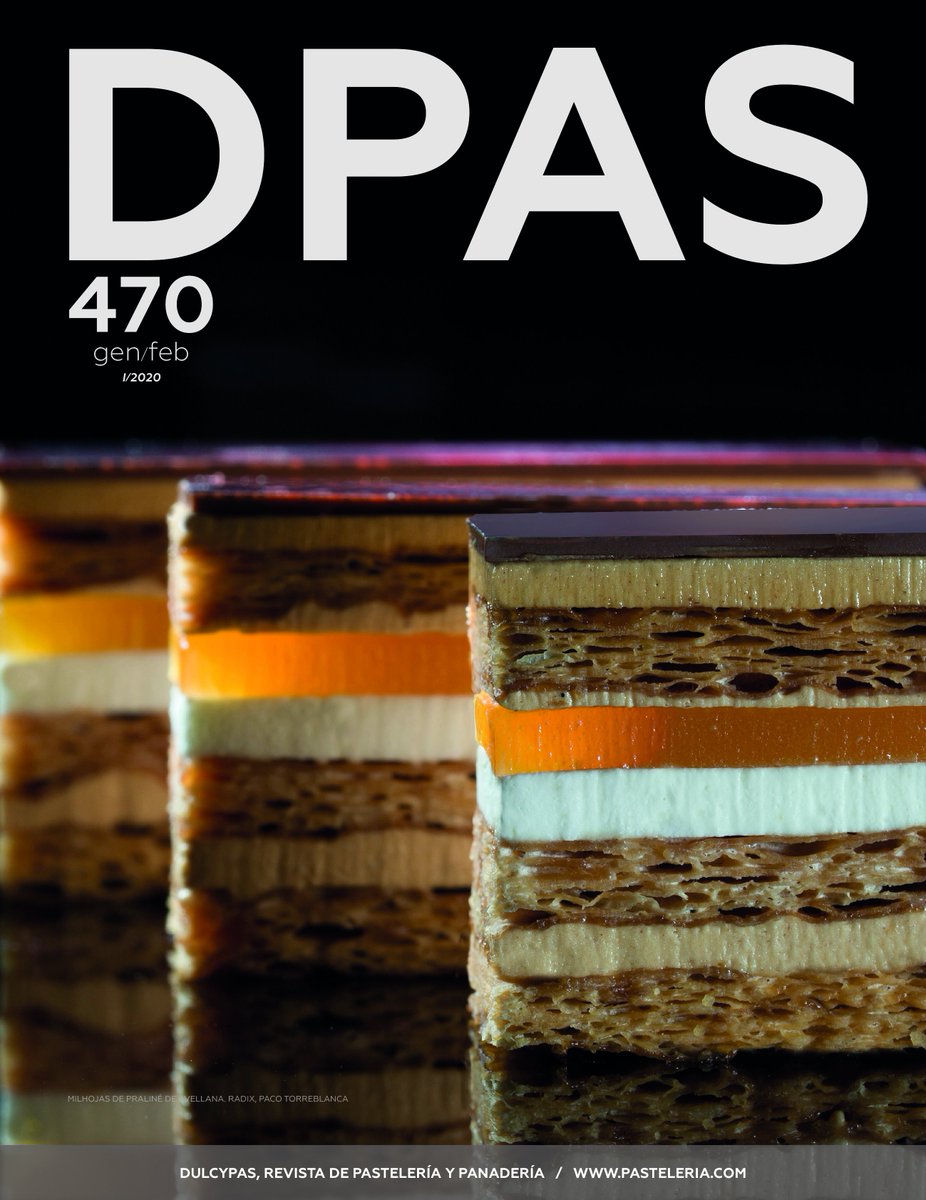 dulcypas's tweet photo. Un milhojas de corte de @PacoTorreblanca os da la bienvenida a #DPAS470 Destacan también la alineación de honor de @HofmannBCN y el recorrido por seis templos pasteleros en #Asturias
¡Y además le acompaña el nuevo #DulcypasR !
Descúbrela ➡️ https://t.co/icrqK7Lxsh https://t.co/Q2Z1aRlo0e