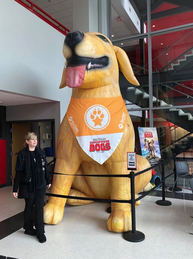 We are getting so excited for Superpower Dogs! We will begin showing this amazing film in our planetarium starting February 1! Until then, come check out our new inflatable friend! Learn more about Superpower Dogs: ow.ly/wMfZ50xOimQ #dogs #science #Nashville