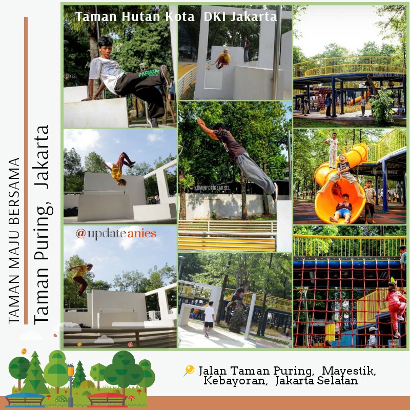 kebijakananies's tweet photo. Mengunjungi #TamanPuring yg merupakan salah satu jenis Taman Grande. ⁣
#TamanGrande adalah revitalisasi taman-taman yg berskala besar dgn tetap menjadi lahan untuk retensi air. 

Senangnya anak2 disana kedatangan Mas Anies yg mmg menyayangi anak kecil. GoodBener banget 💞 https://t.co/sNexZFz9ew