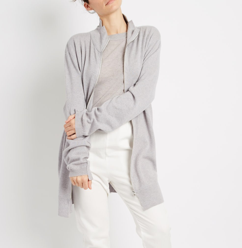 All zipped up! Exude laid back elegance in our Cashmere Zip Jacket, now 70% off.

Click to shop.