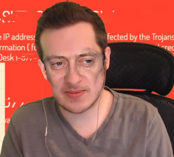 ohnoshetea_nt's tweet photo. So I’ve been binging @Kitboga and I decided to google if he has eyes only to have the shit scared out of me and I found this @kitboga and Steve Buscemi mash up...you’ve been warned. https://t.co/yk2fdW2eXW