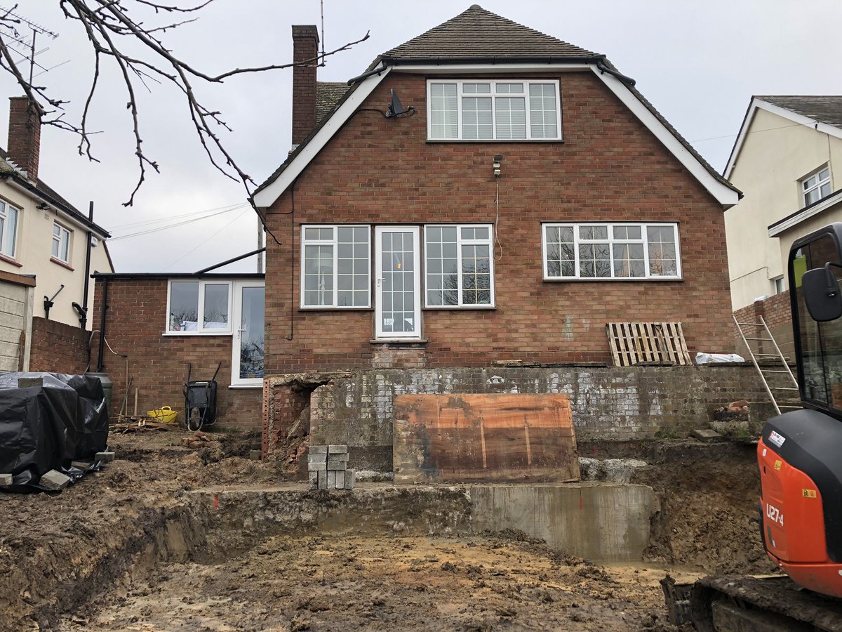 SLArchitectural's tweet photo. New year work has commenced #residential #extension #development #essex #rayleigh #building https://t.co/K84UlNYLqu