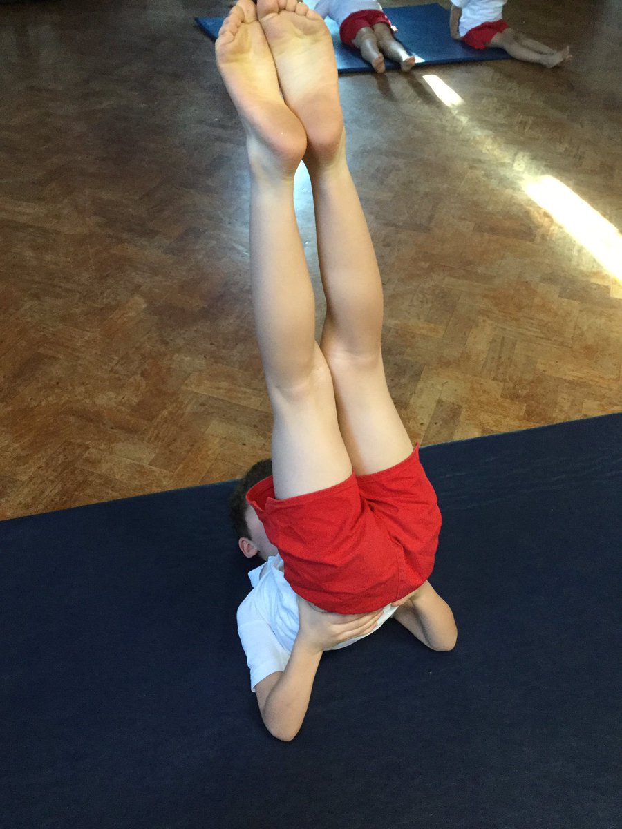 HTAClassEaston's tweet photo. We’ve been working with Mr Robinson to create some great balances.  Look at how much we’ve stretched! https://t.co/RgCvMNvpDN