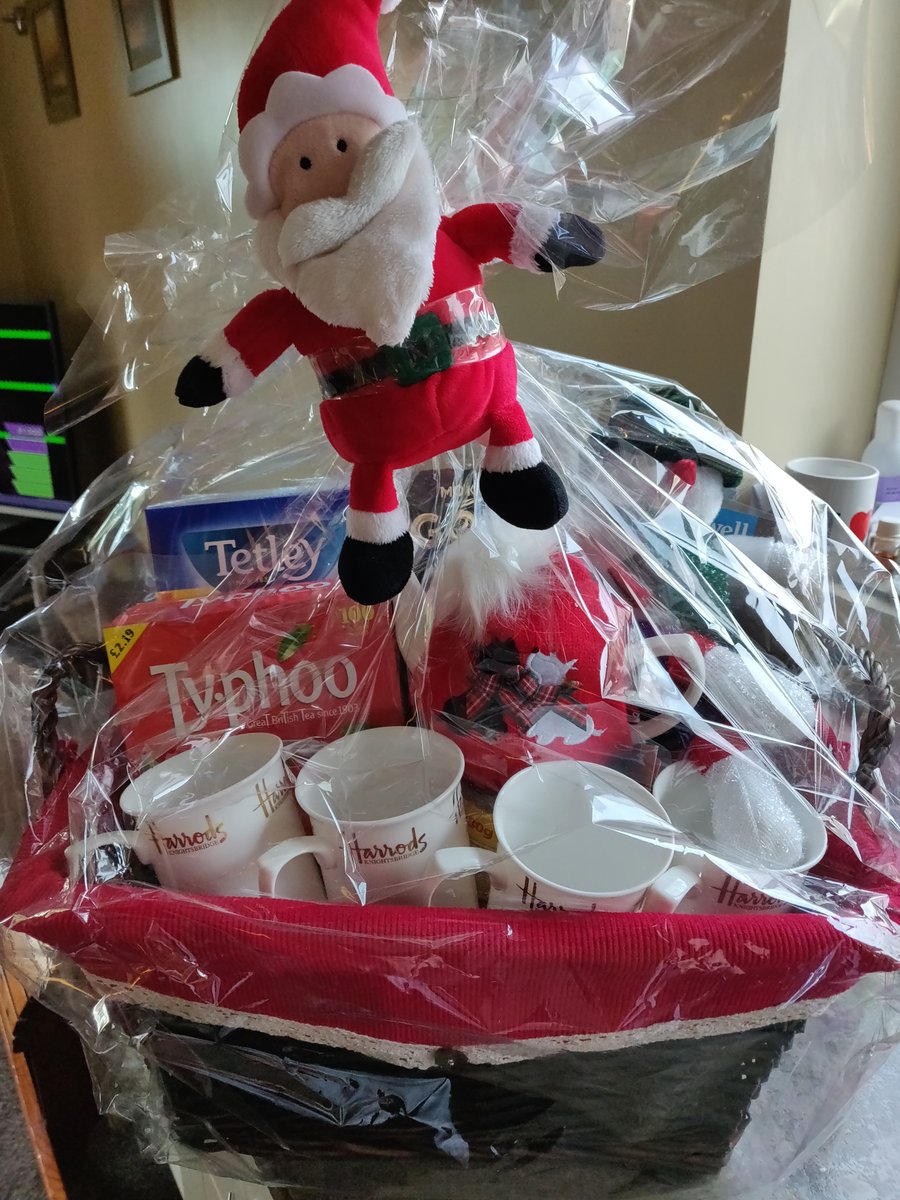 Wyres67's tweet photo. This was a fab raffle prize win at a local Whist &amp; Dominoes drive at #Abbeystead in aid of the Church. https://t.co/t7Sr0ODU67
