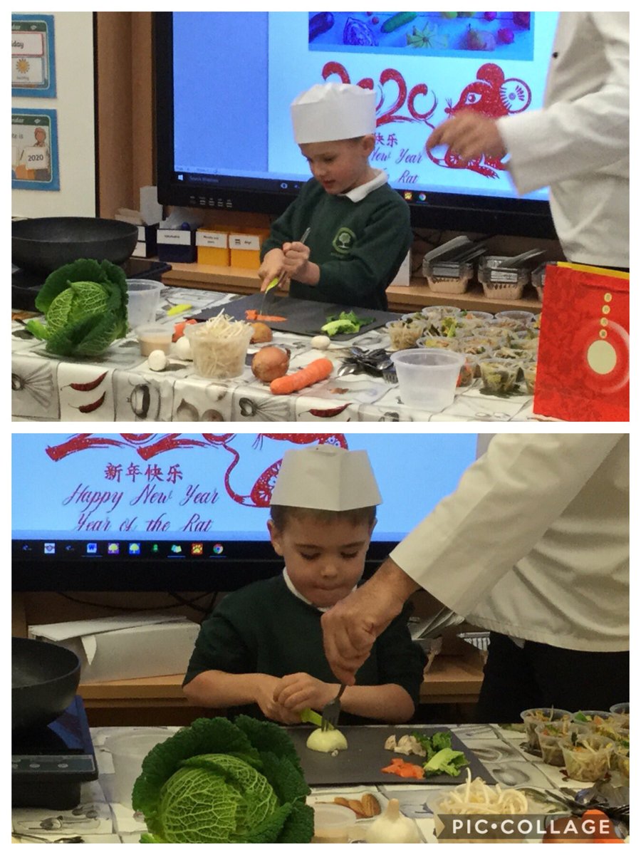 AGInfschool's tweet photo. Chinese New Year 2020
Today Reception have been involved in Chinese cookery and made their very own Spring Rolls. #agischoolsparrows #agischoolcnhinesenewyearcookery #ChineseNewYear2020 #yearoftherat https://t.co/ZKQ7fBmGfT